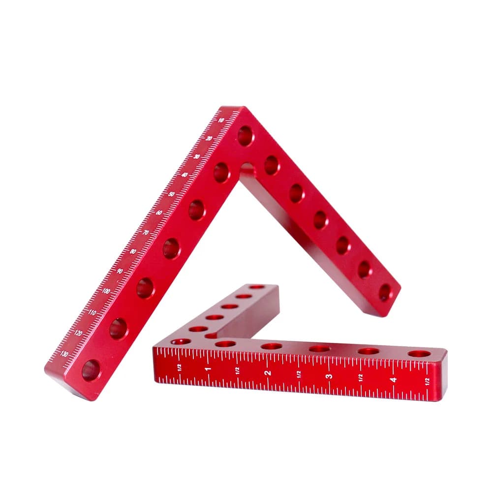 2-Pack 90-Degree L-Shaped Woodworking Positioning Fixture