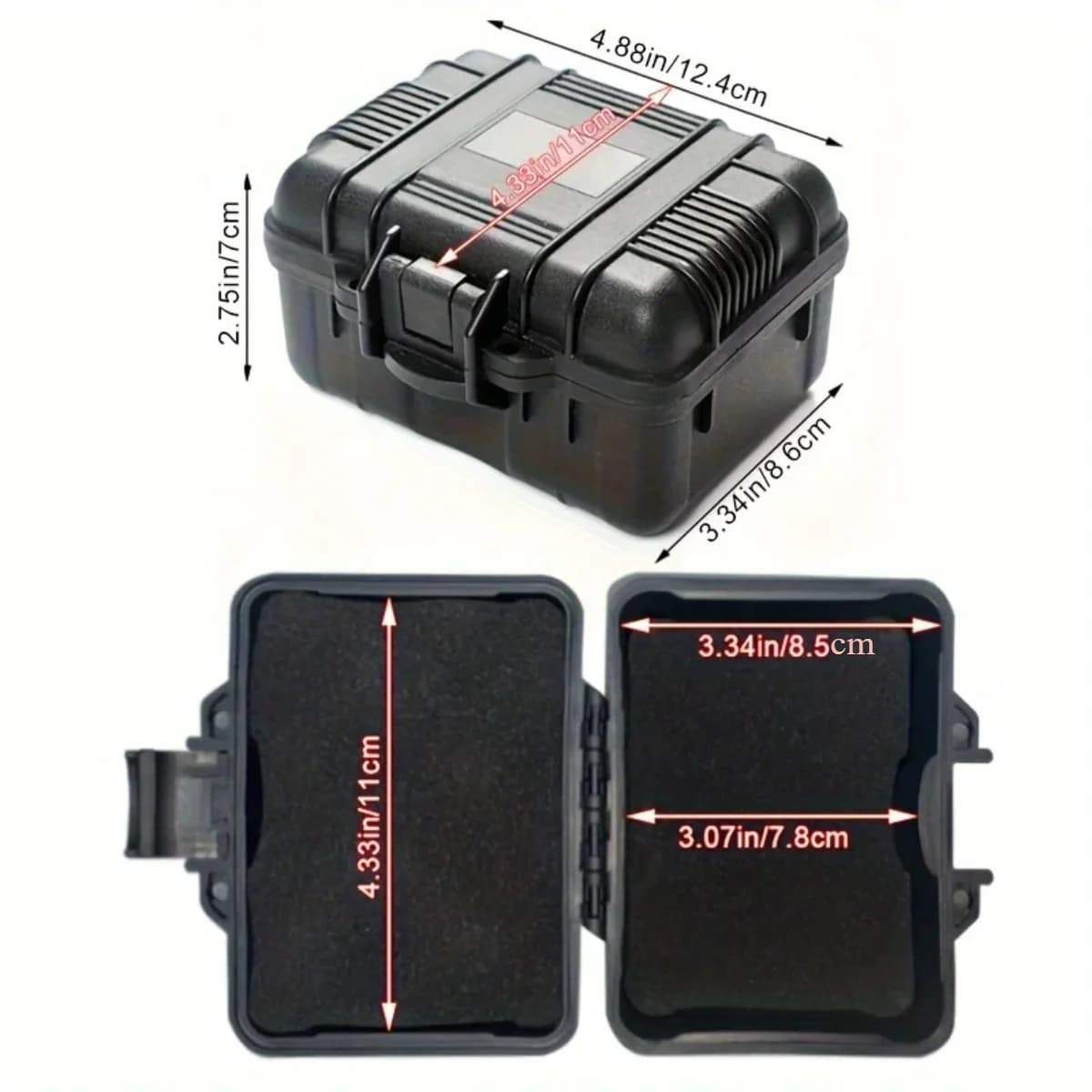 Portable Hard Plastic Case with Anti-shock Foam