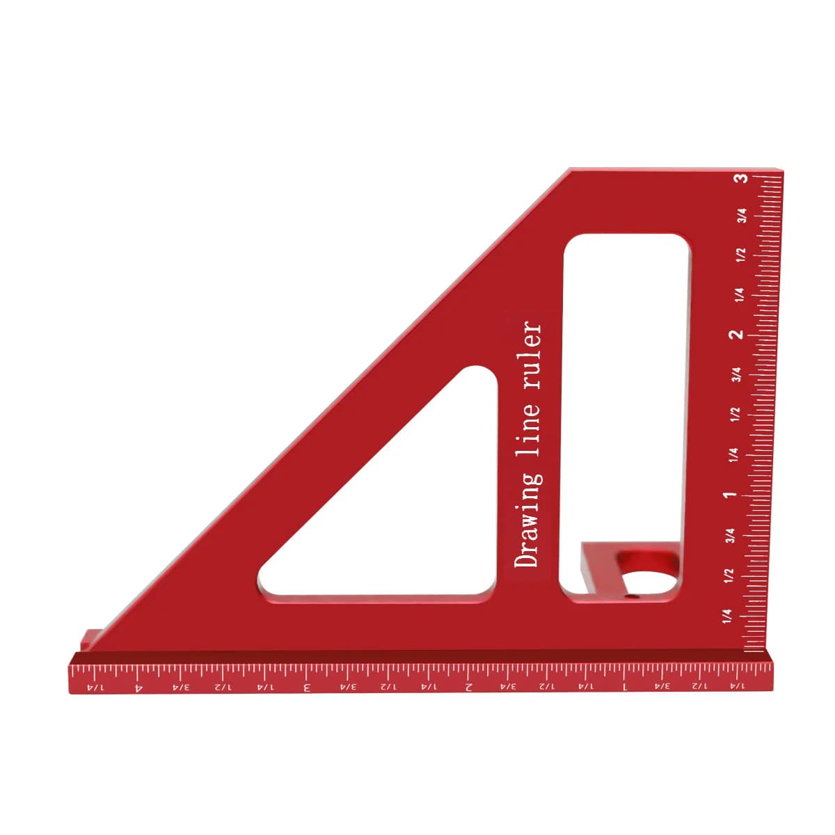 45/90 Degree Aluminum Miter Triangle Ruler