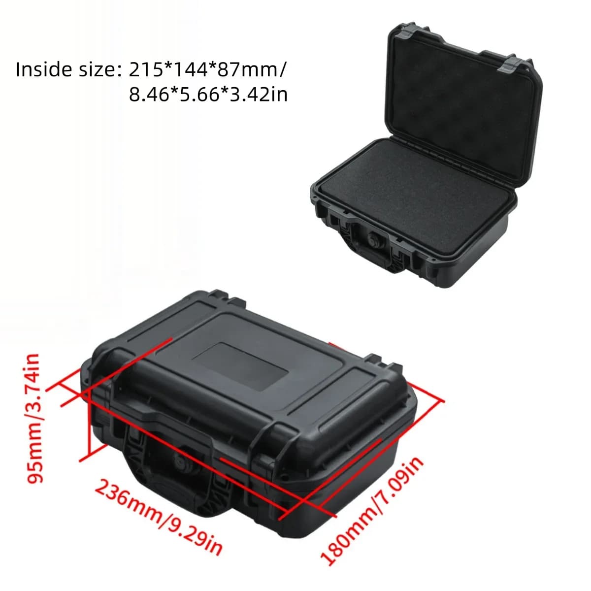 Heavy-Duty Waterproof Tool Case With Pre-Cut Sponge