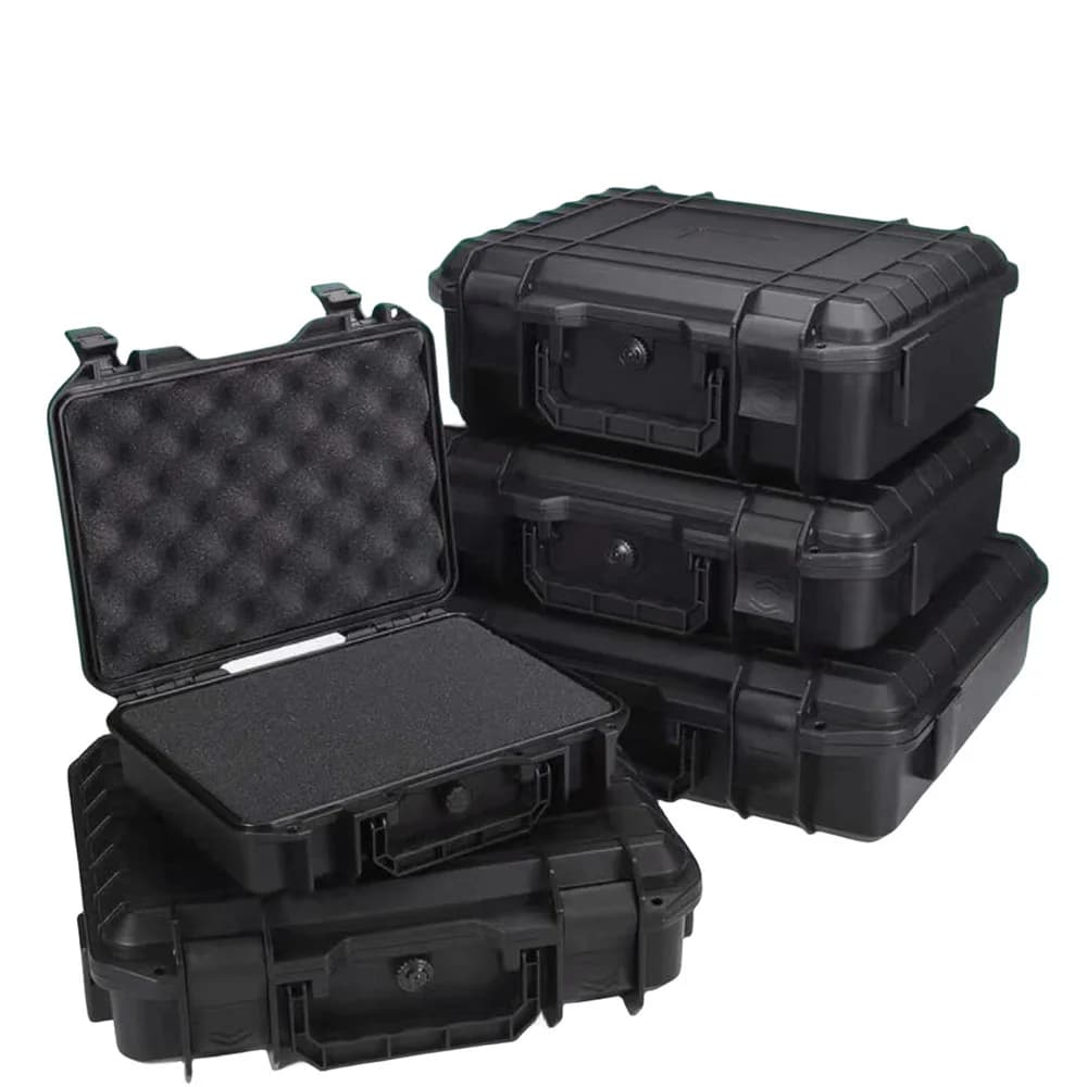 Waterproof Hard Carry Case with Pre-Cut Foam Organizer