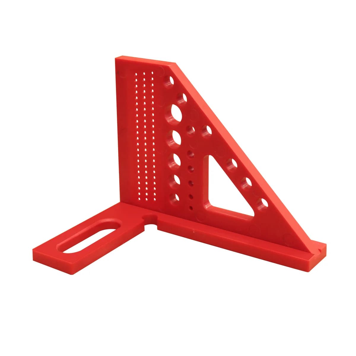 Engineers 3D Plastic Square Ruler, 45/90 Degree