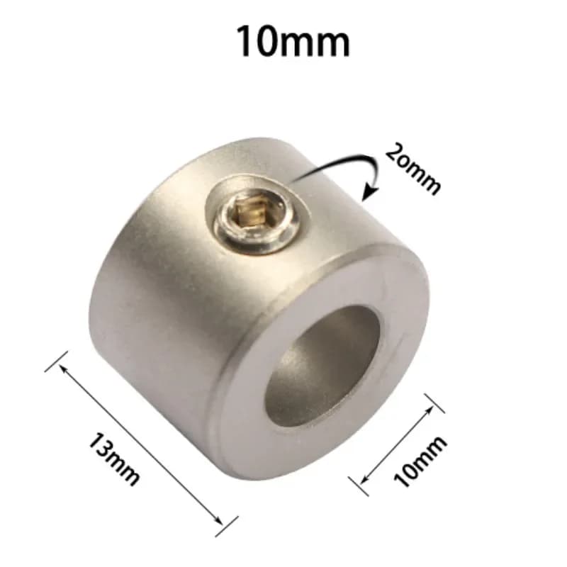 Stainless Steel Doweling Jig Stop Collars, 4-10mm