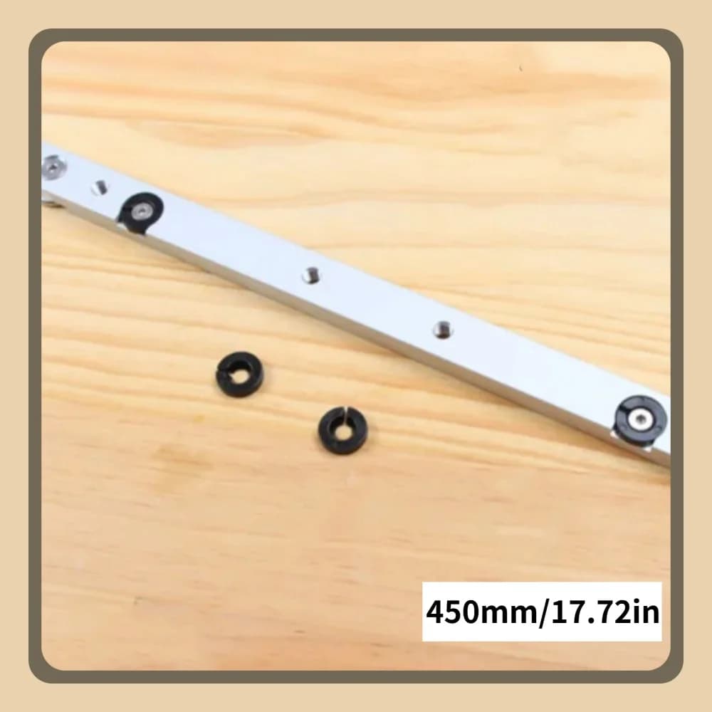 Heavy-Duty Aluminum T-Track Miter Gauge Rod
