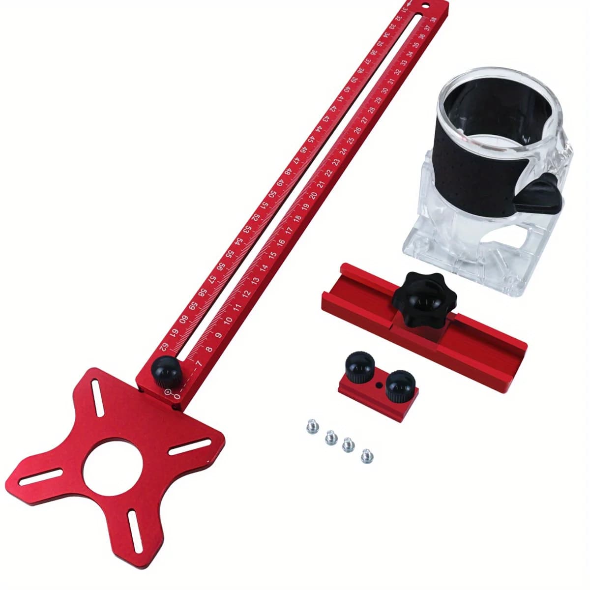 4-in-1 Aluminum Router Milling and Circle Cutting Jig
