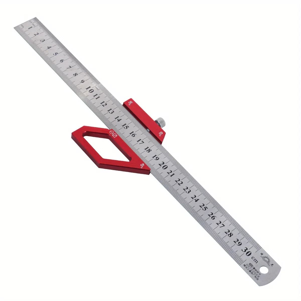 45/60/90 Degree Steel Angle Scriber Ruler