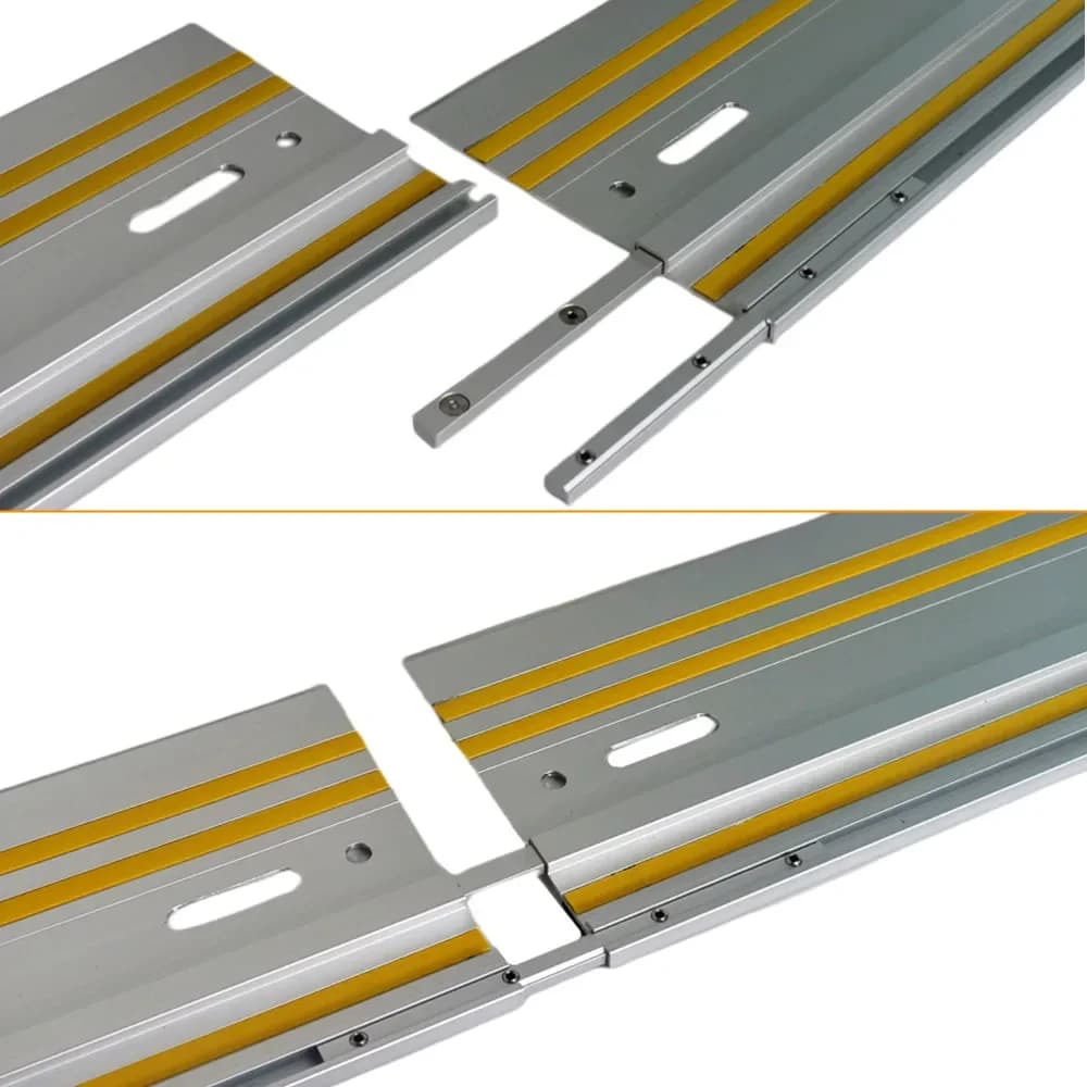 Aluminum Extruded Track Saw Guide Rail System