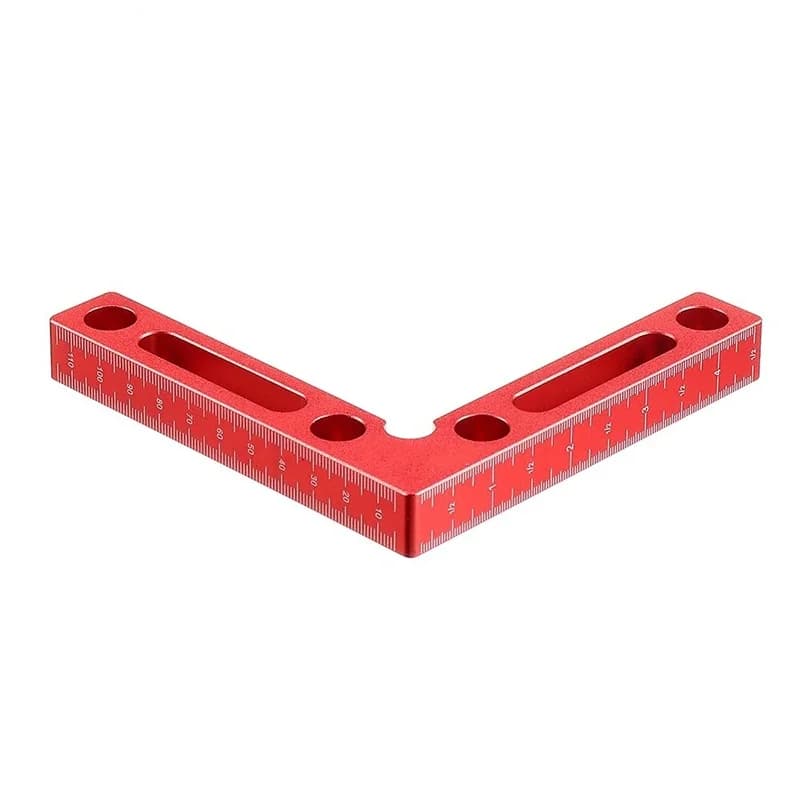 Aluminum 90-Degree Positioning Square with Scale