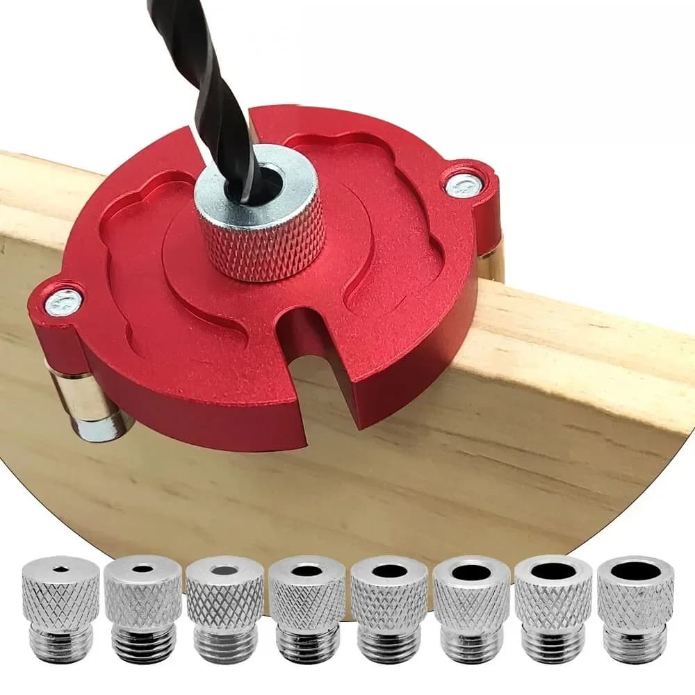 Self-Centering Dowel Jig Kit with Metal Bushings