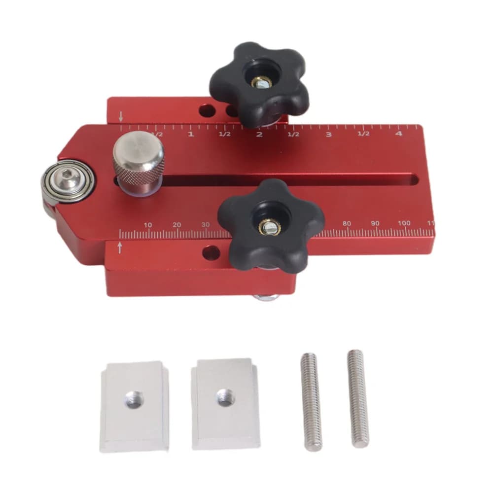 Adjustable T-Track Feather Board for Table Saw