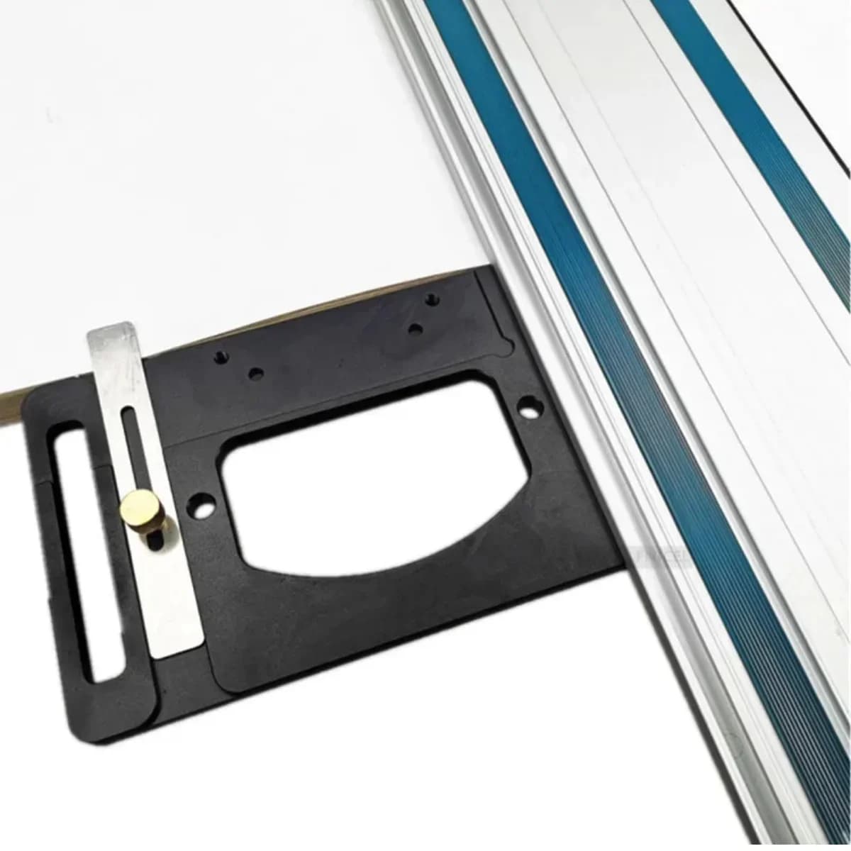 90-Degree Angle Stop for Track Saw Rails