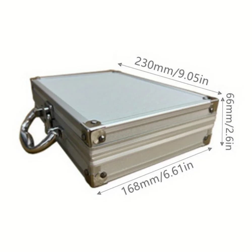 Portable Aluminum Hard Shell Tool Storage Case