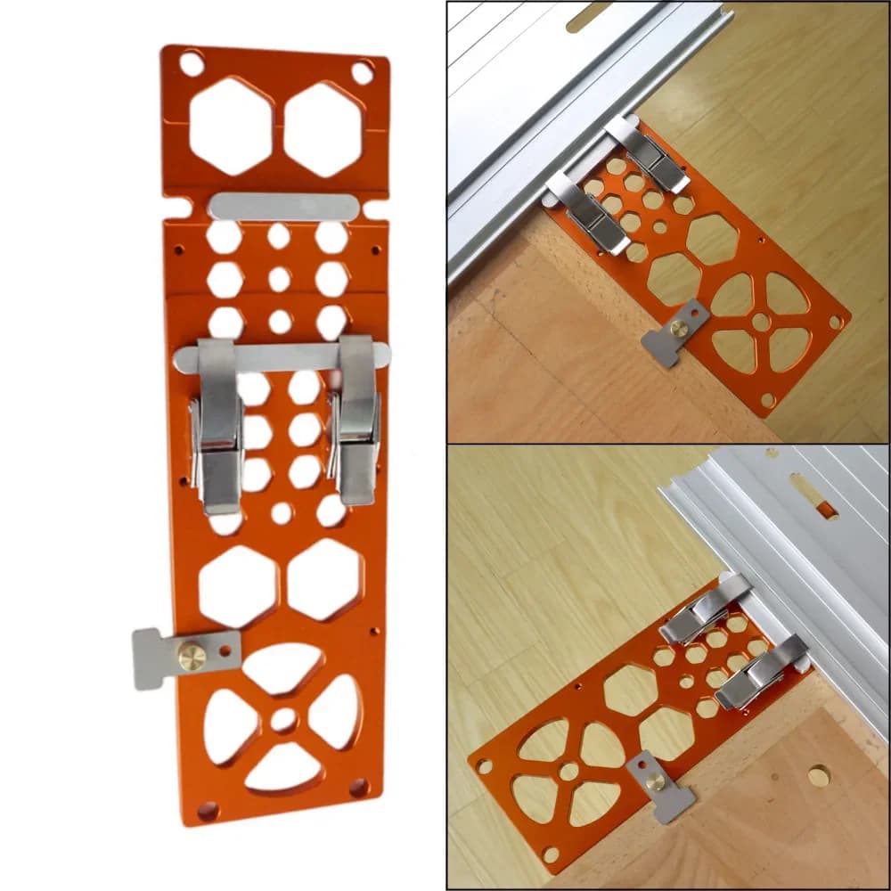Aluminum Track Saw Square Guide Rail Clamp