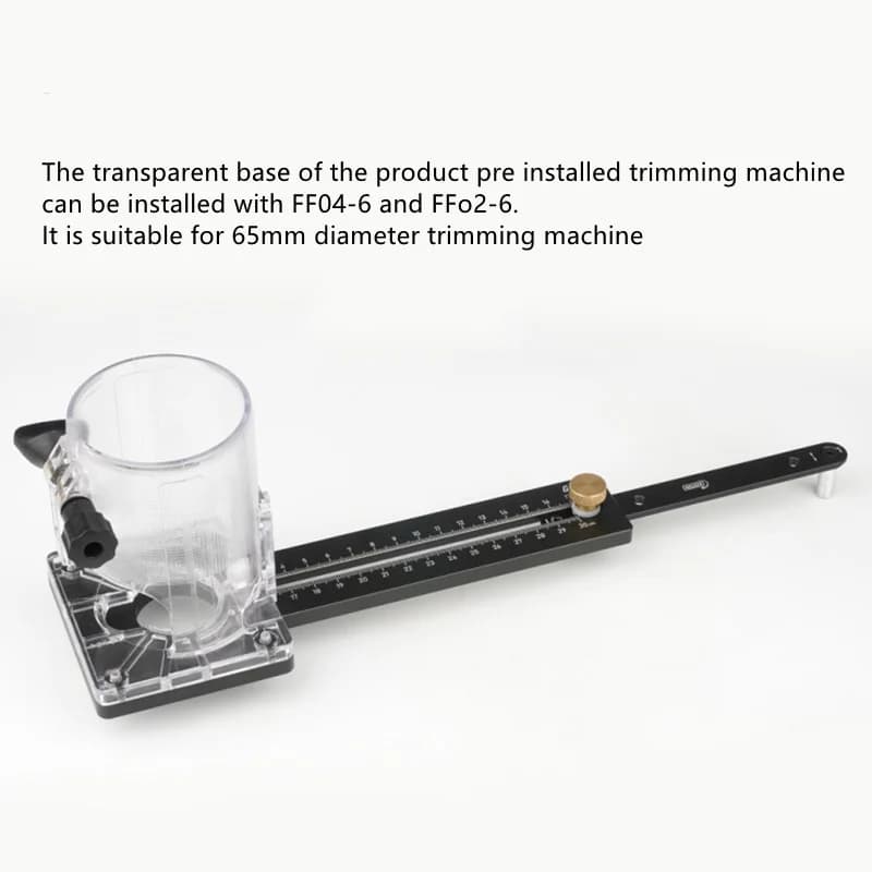 Woodworking Circle Cutting Jig For Electric Routers