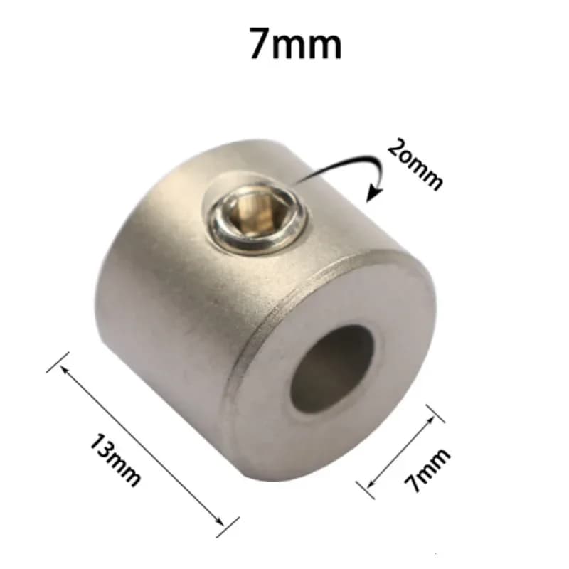 Stainless Steel Doweling Jig Stop Collars, 4-10mm