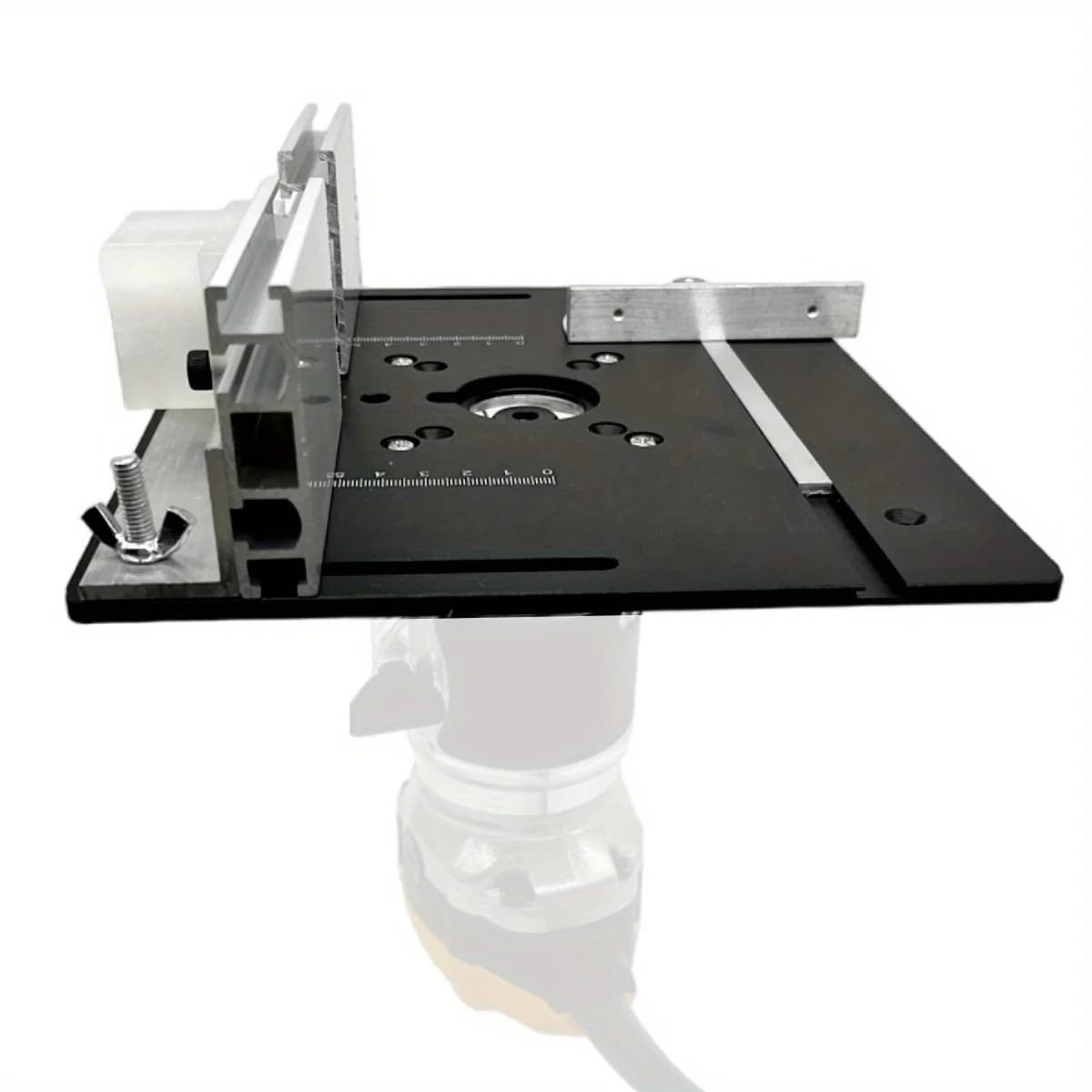 Aluminum Router Table Insert Plate with Miter Slot