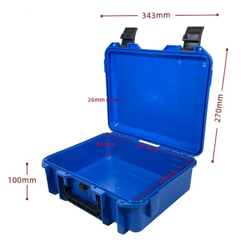 Waterproof Plastic Tool Box with High Strength Protection