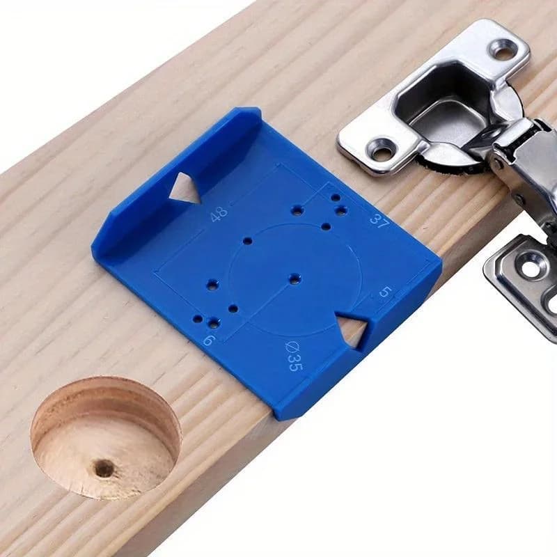 Cabinet Hinge Drilling Locator Template, 35/40mm