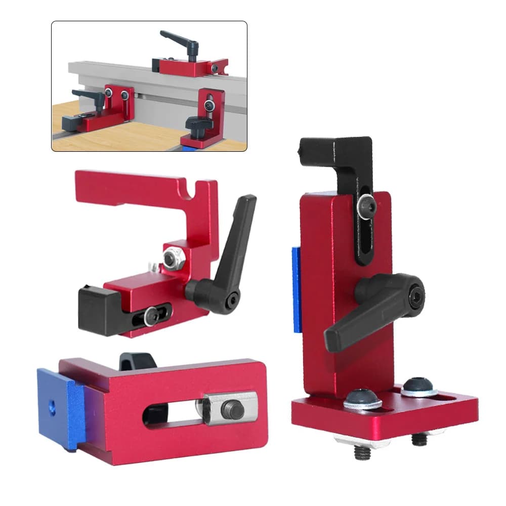 Aluminum Miter Track Stop for Router and Table Saw