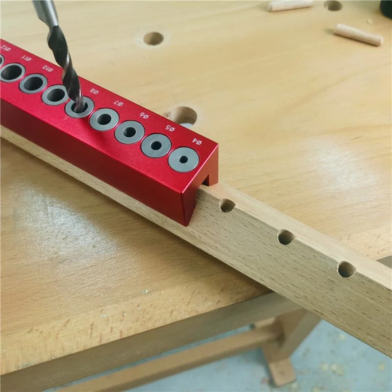 4-12mm Vertical Pocket Hole Dowel Drill Guide