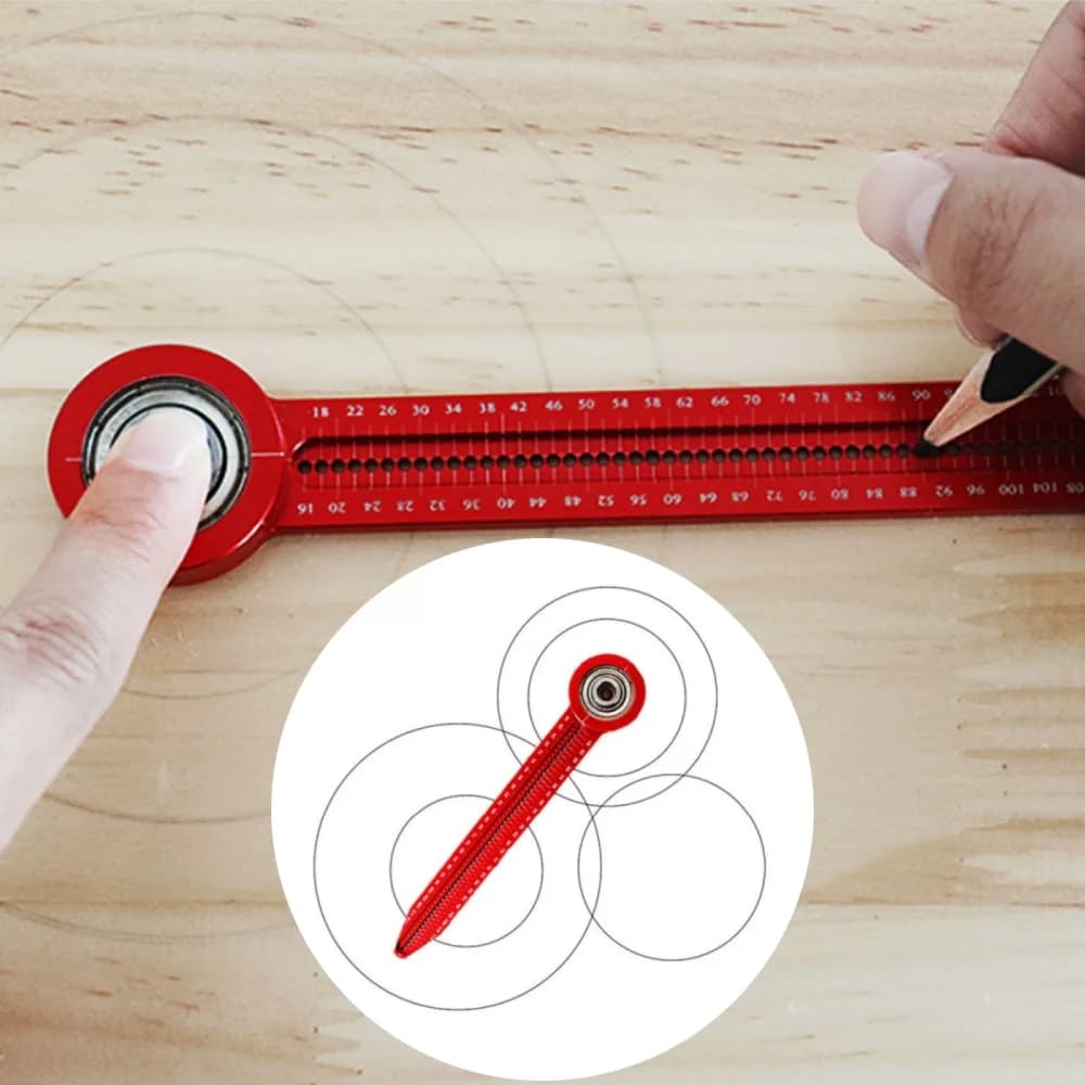 Precision Alloy Circle Scribe and Marking Compass