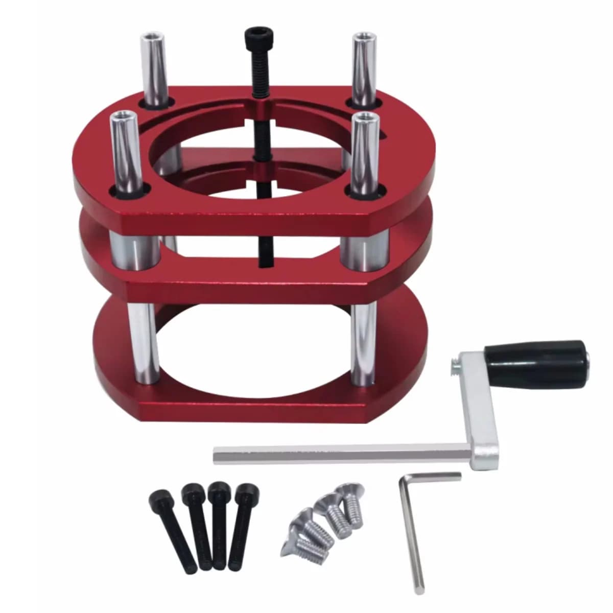 Aluminum Router Table Insert Plate Lift Kit, 65mm