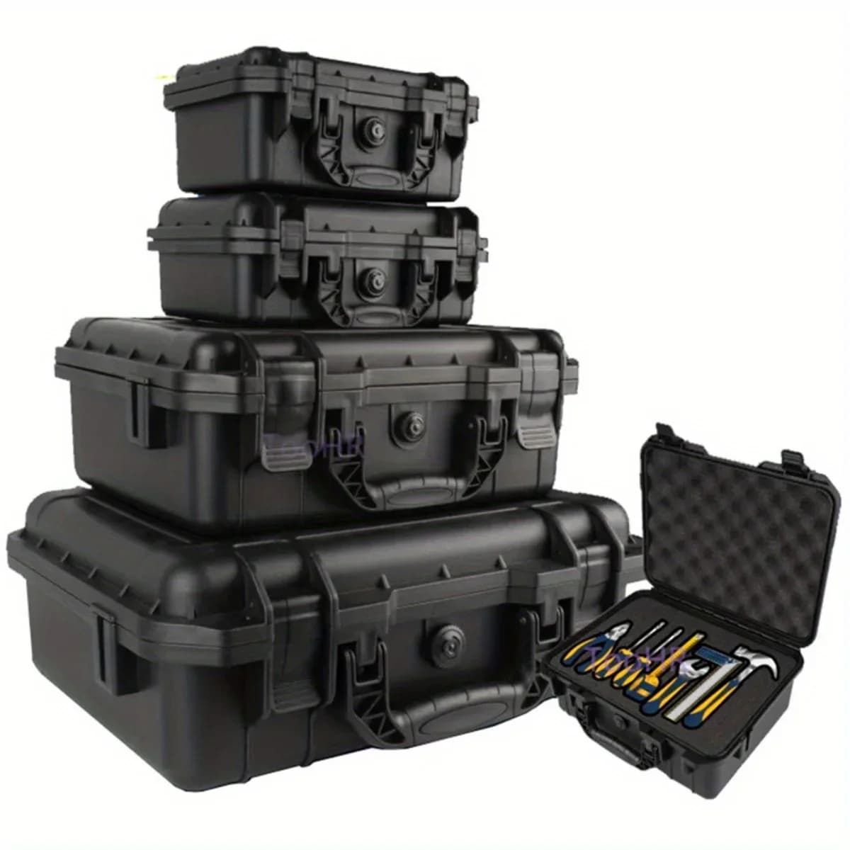 Waterproof Hard Carry Case with Pre-cut Sponge