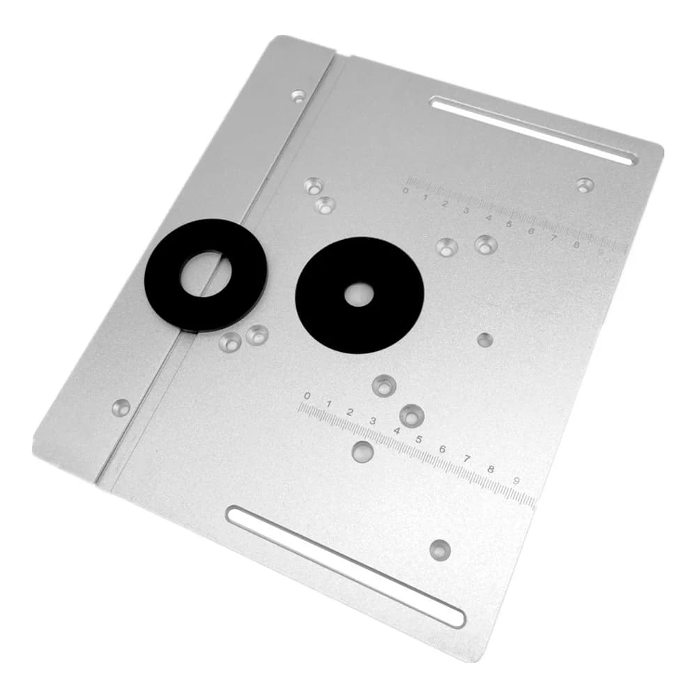 Router Table Insert Plate Set with Transparent Shield