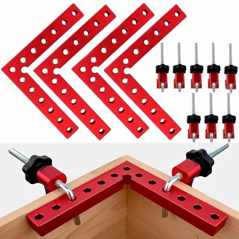 90° L-Shaped Right Angle Fixing Clip, 120-160mm