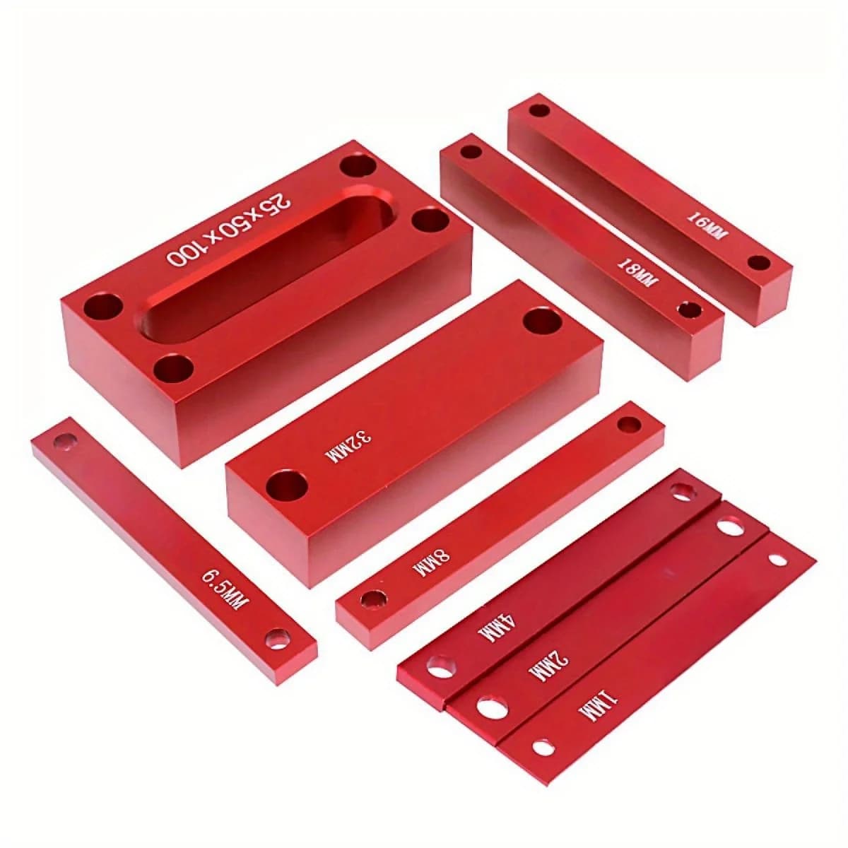 9-Piece Metric Setup Block Height Gauge Set