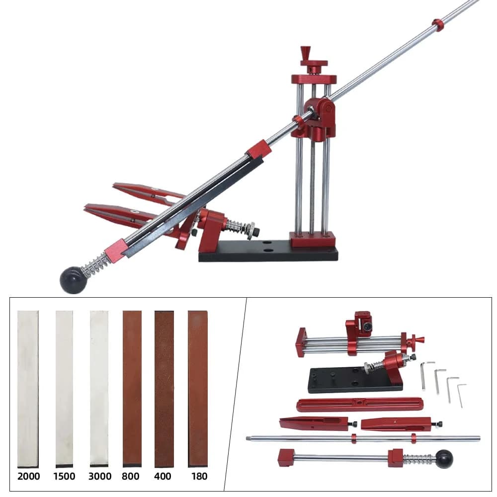 360-Degree Rotation Knife Sharpening System