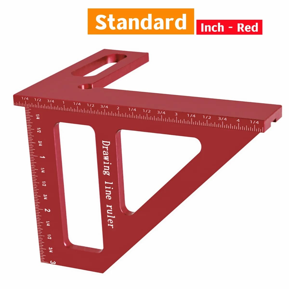 Aluminum Carpenter Square Miter Triangle Ruler