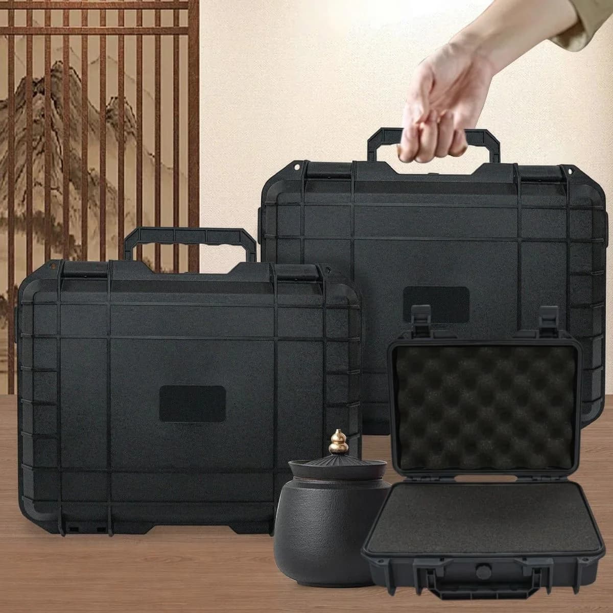 Durable Waterproof Hard Shell Utility Storage Box
