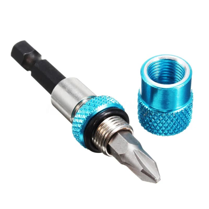 60mm Adjustable Magnetic Hex Shank Screwdriver Bit Extension