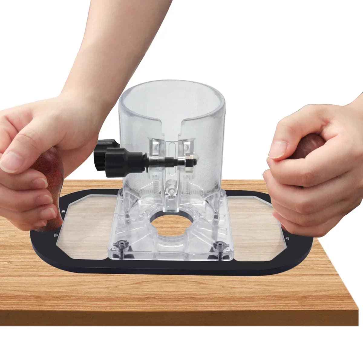 Handheld Wood Router Plunge Base for Engraving