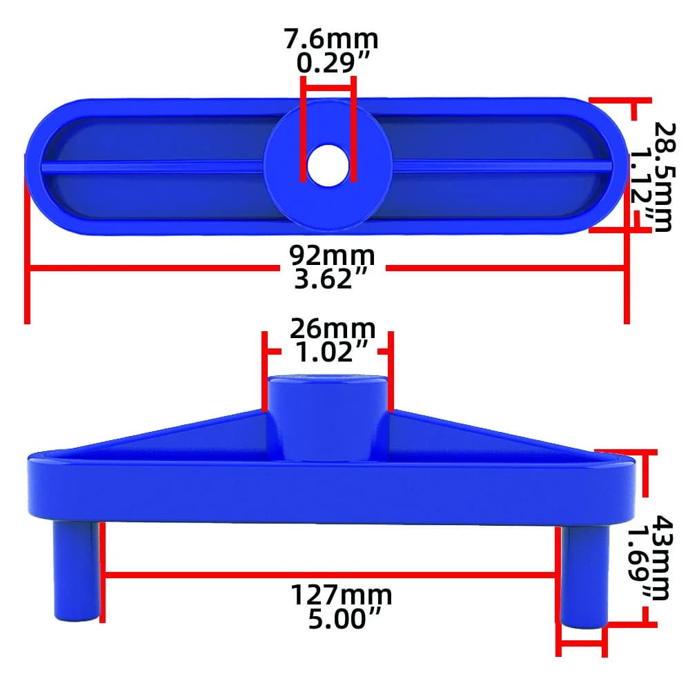 Center Finder Scriber and Offset Measuring Tool