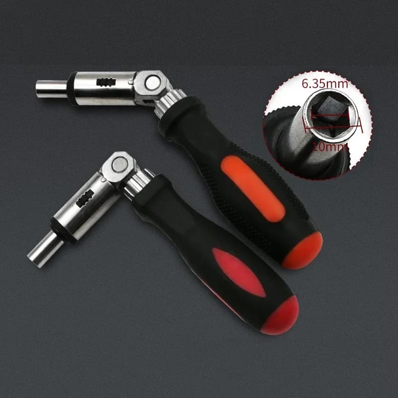Multi-Function Ratchet Screwdriver 1/4 Inch Hex
