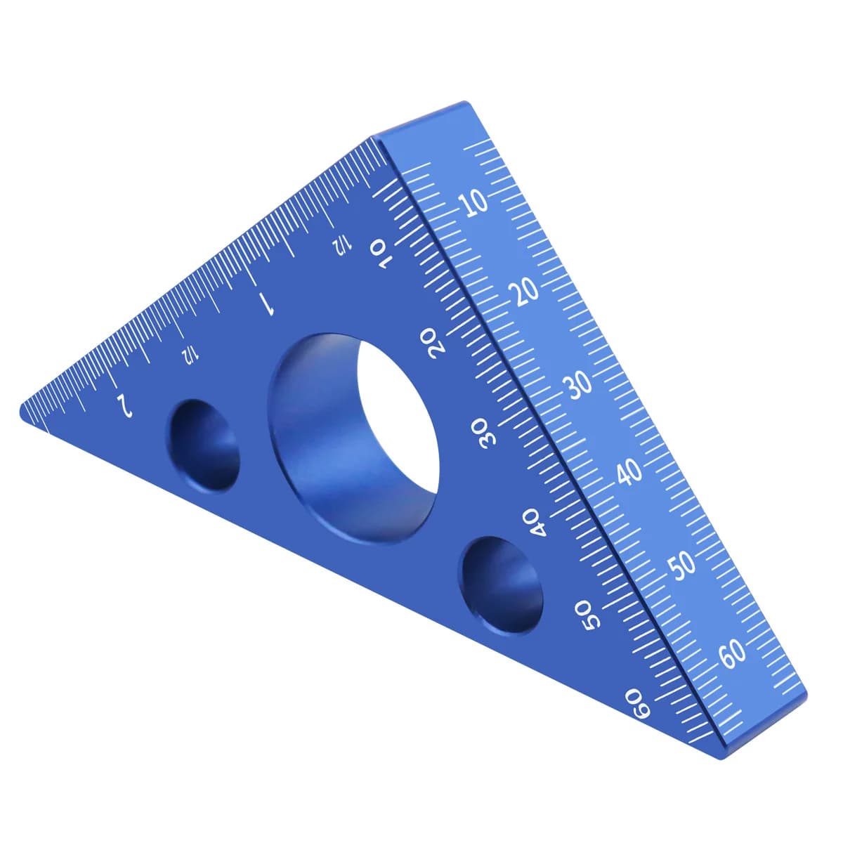 Aluminum 45/90 Degree Precision Angle Ruler