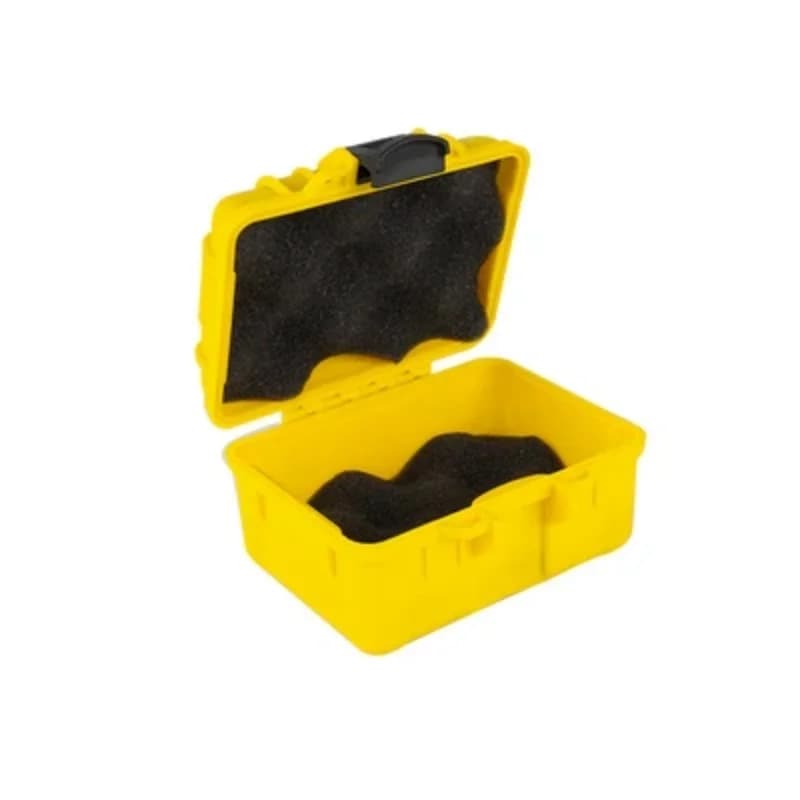 Portable Mini Plastic Toolbox with Foam, 125x112x70mm