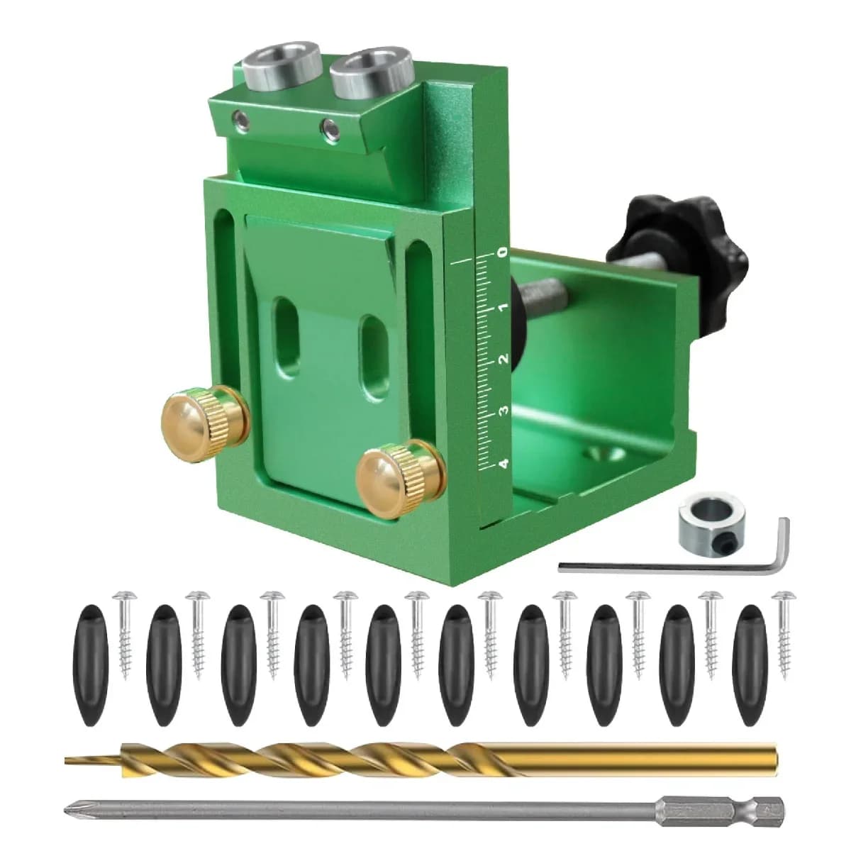 Adjustable Diagonal Hole Locator and Pin Hole Fixture