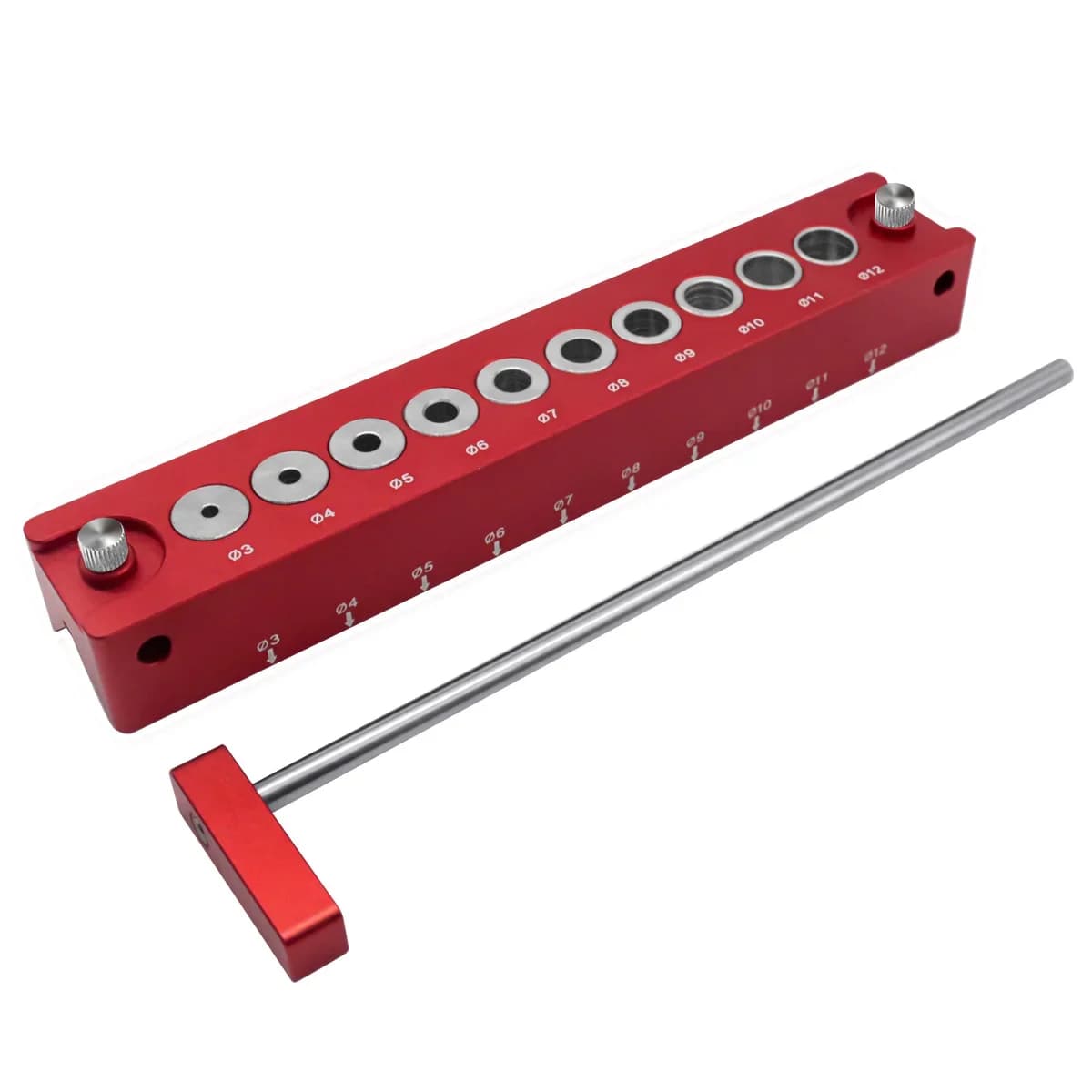 Self-Centering Doweling Jig Kit for 3-12mm Holes