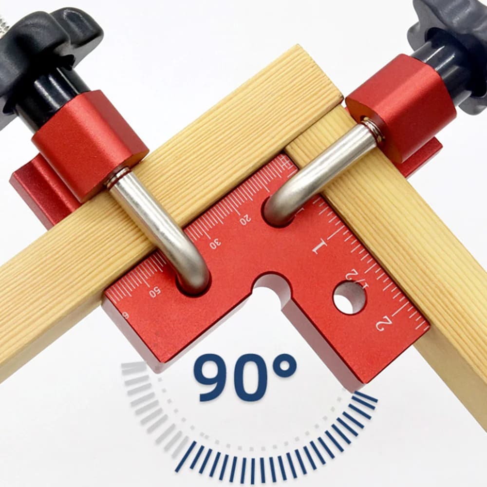 Aluminum Right Angle Positioning Square and Splicing Clip
