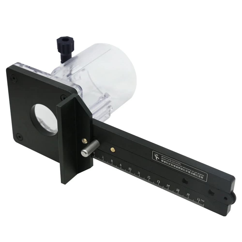 Woodworking Circle Cutting Jig with Slotting Base