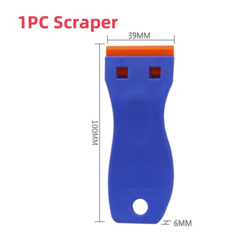 Plastic Razor Scraper with Blades for Glass
