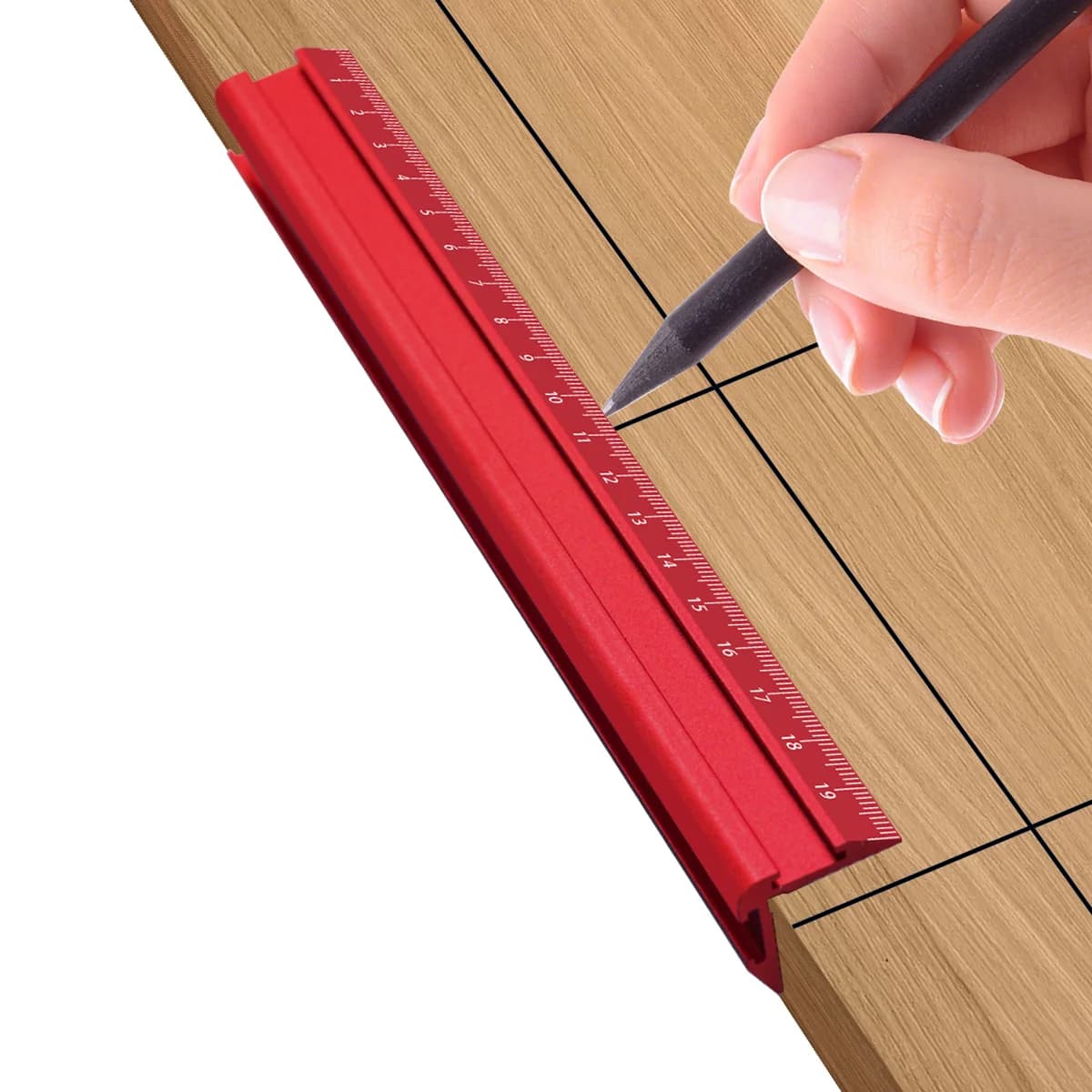 Precision Metric and Imperial V-Ruler Scribe