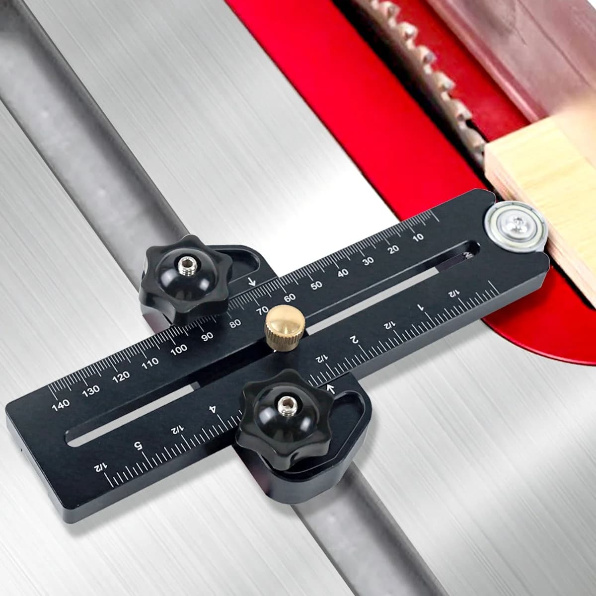 Metal Thin Rip Jig for Table Saw Safety