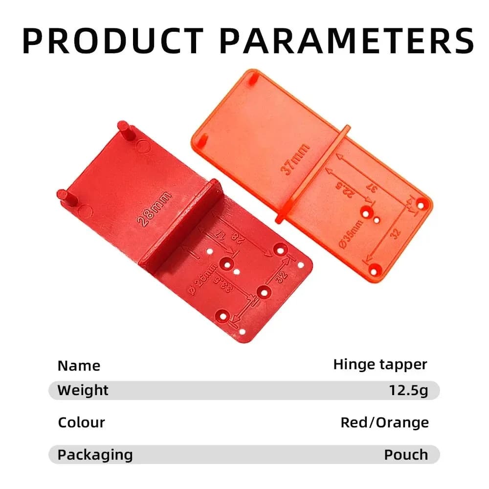 Hinge Hole Drilling Guide for 26/35/40mm Hinges