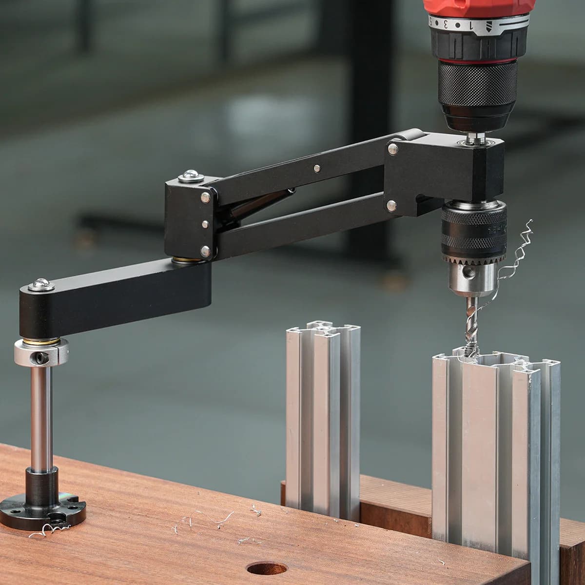 Articulating Cantilever Tapping Arm Stand