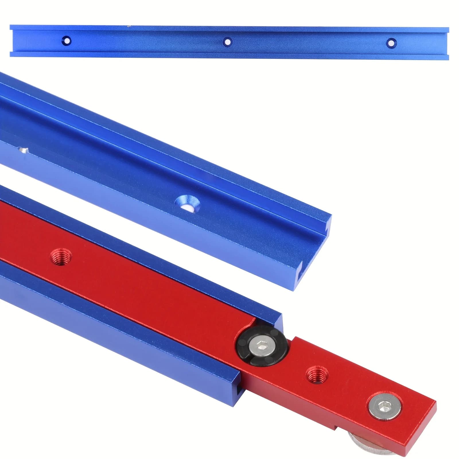 Heavy-Duty Aluminum T-Track Miter Gauge Rod