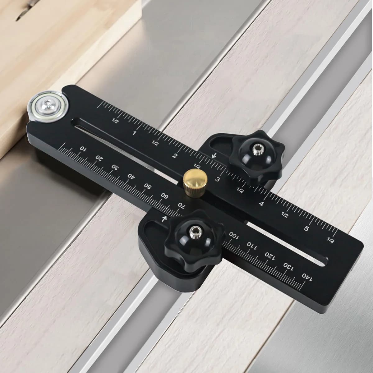 Metal Thin Rip Jig for Table Saw Safety
